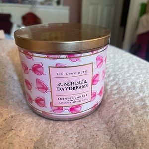 Bath & body works candle
